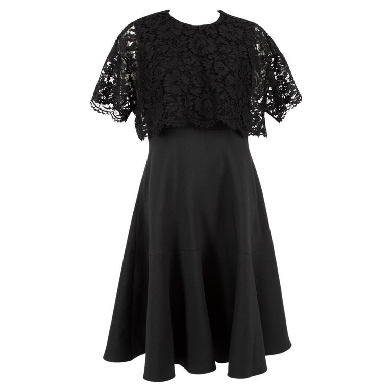 Valentino Women's Lace Bust Overlay Dress For Sale at 1stDibs