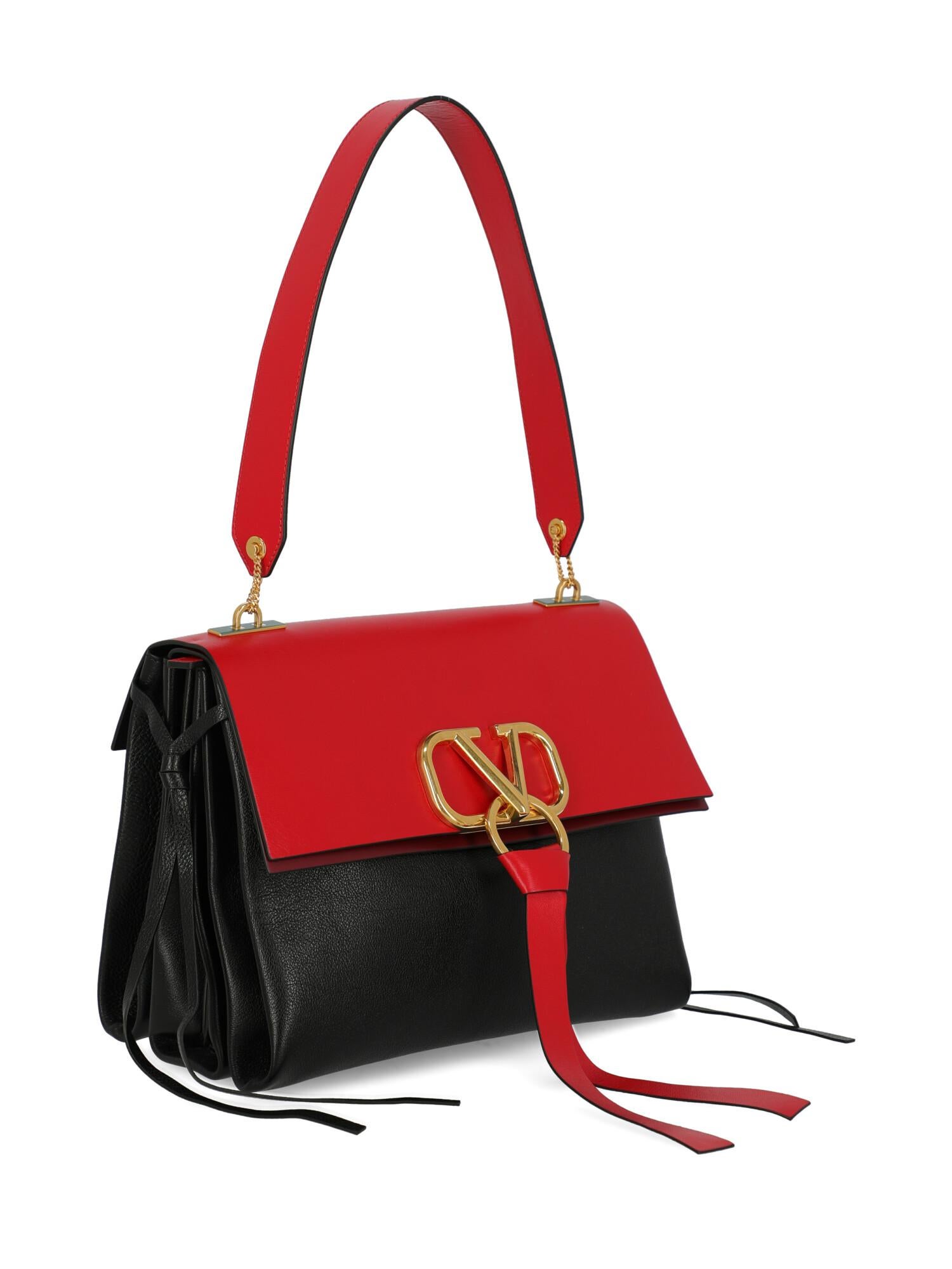 valentino black and red bag