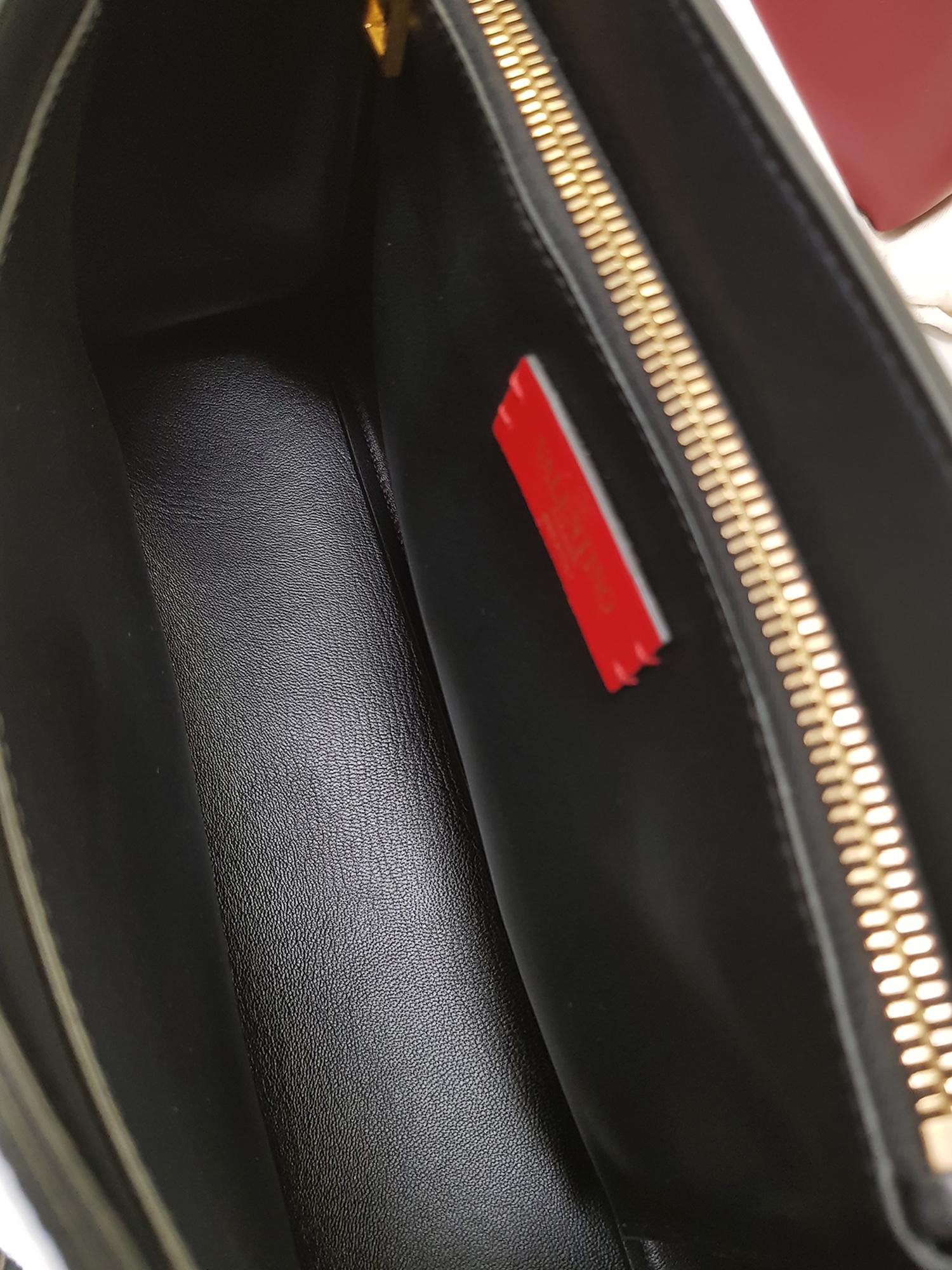 Valentino Women's Shoulder Bag VRing White Leather 3