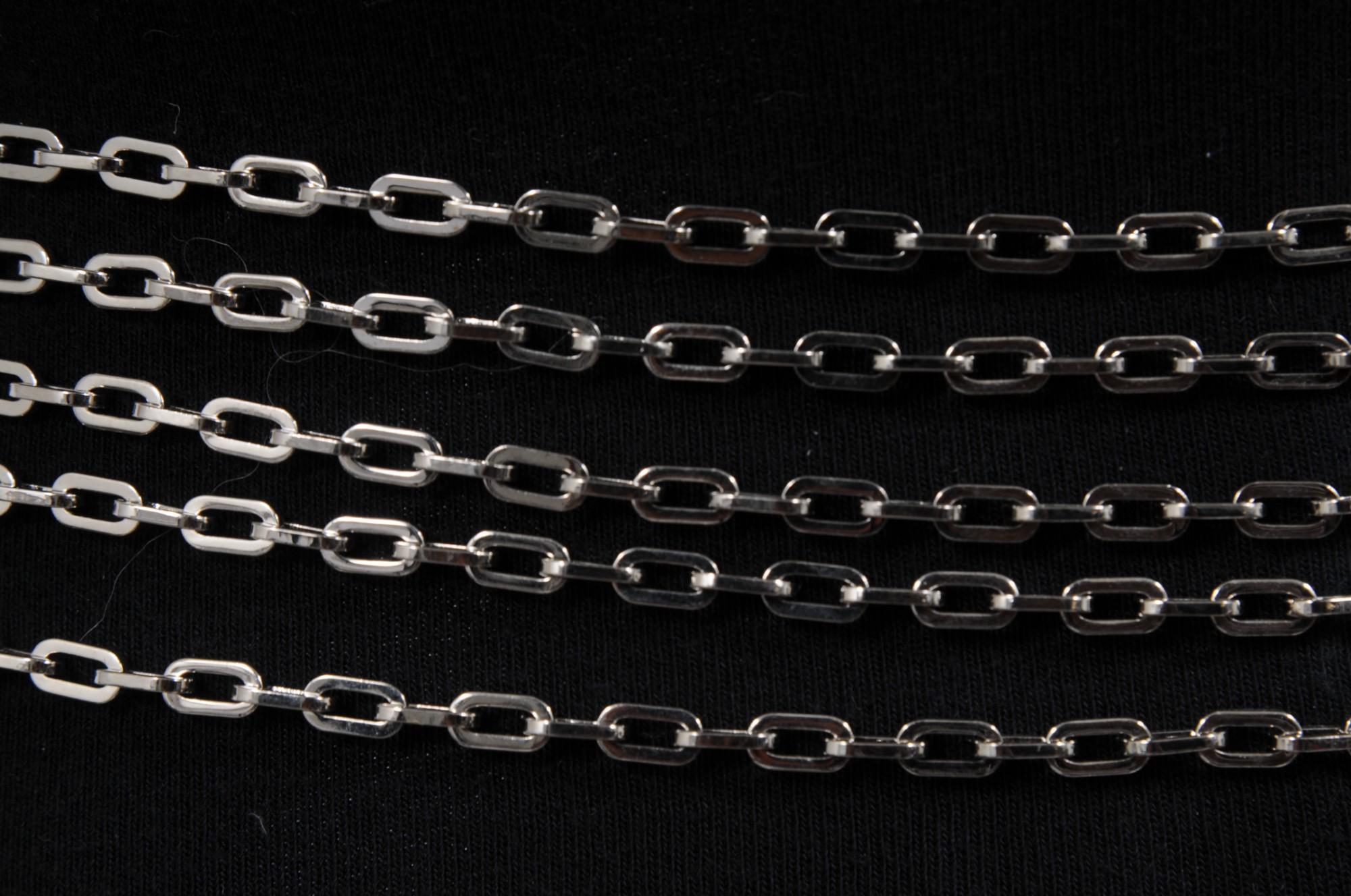 Valentino Donna Argento Cristallo A Link Cintura Vita Regolabile A. Silver in vendita 6