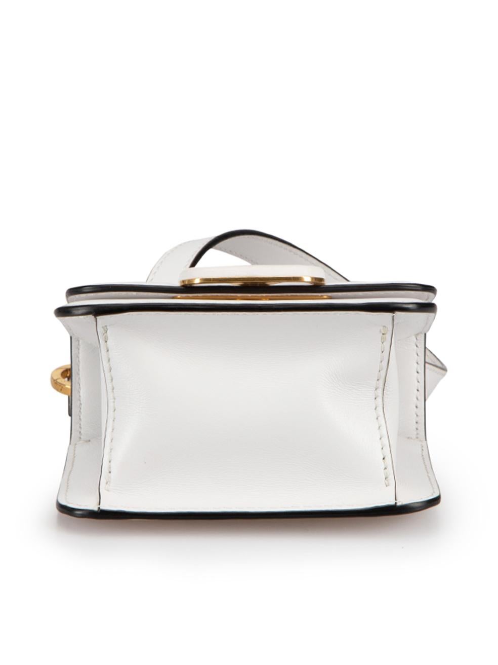 Valentino Women's White Leather VSling Micro Crossbody Bag 1