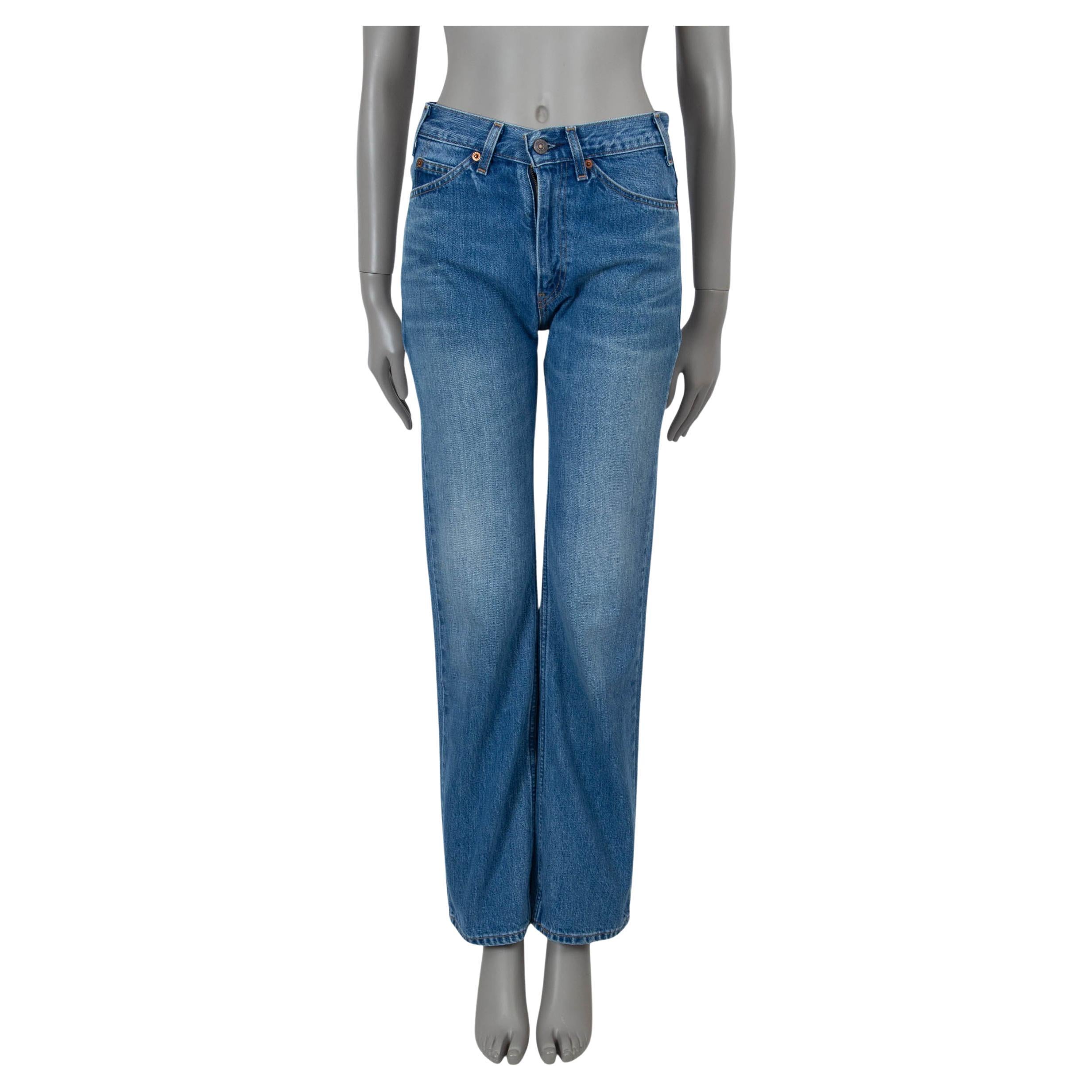 Valentino x LEWIS blue 1969 RE-EDITION Pantaloni di jeans 28 XS in vendita