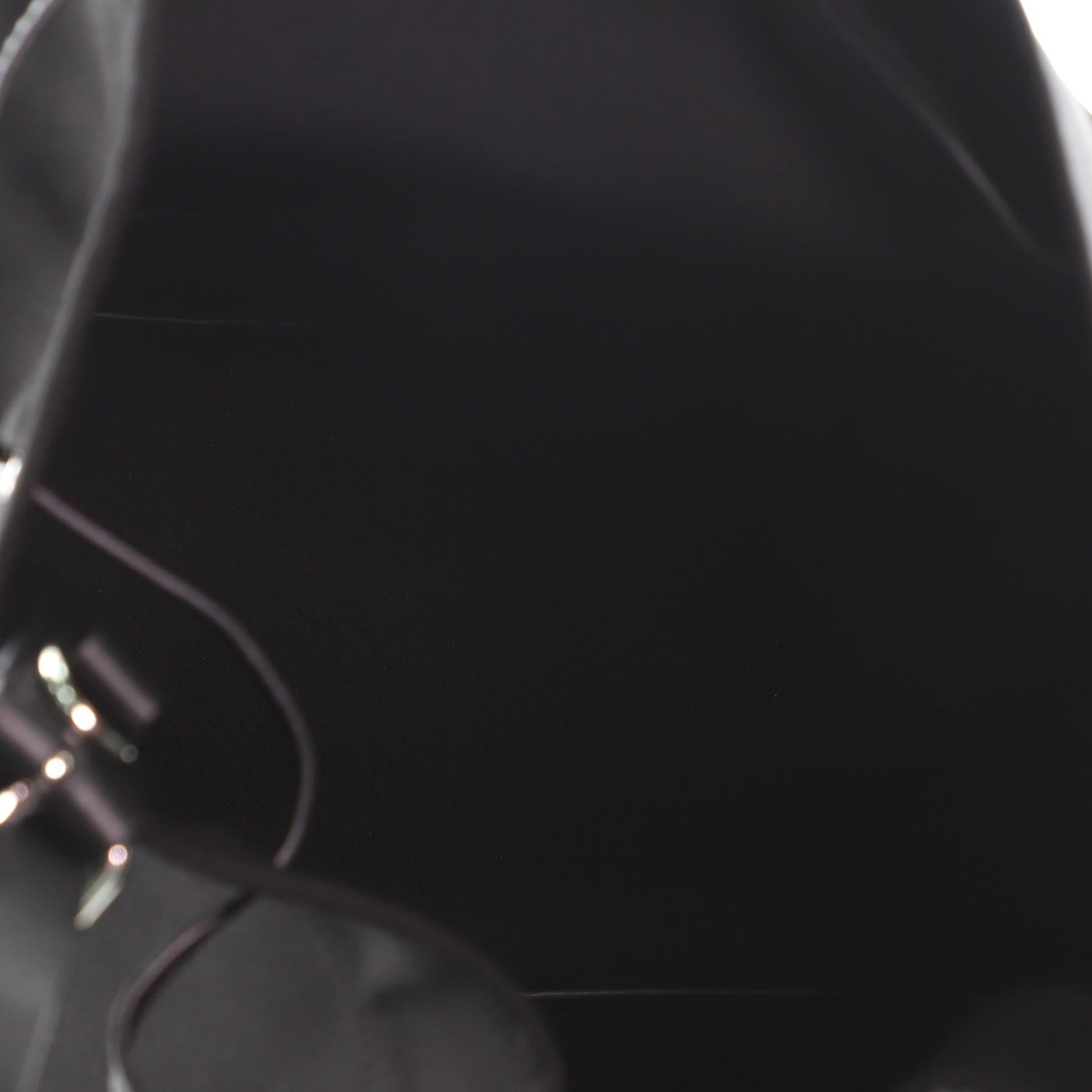 Valentino x Undercover Bucket Bag Printed Nylon Black In Good Condition In Irvine, CA