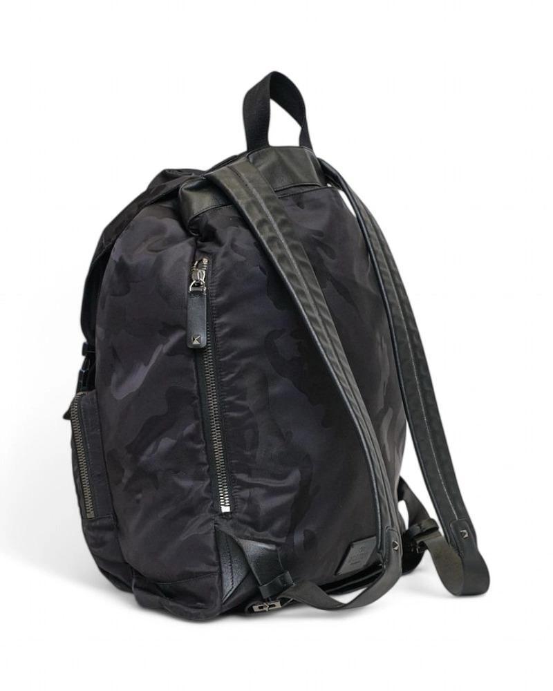 Valentino Backpack Camouflage Nylon Black For Sale 1