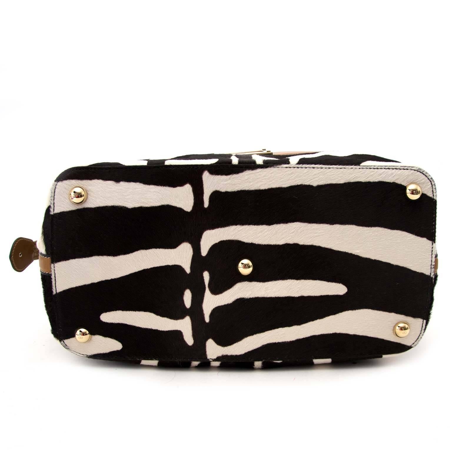 valentino zebra bag