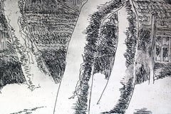 Alberi. 2016. Carta, acquaforte, 2/5, 29x40 cm