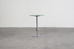 Valeria Borsani Service Table from ABV Series for Tecno 1991 in Metal and Glass