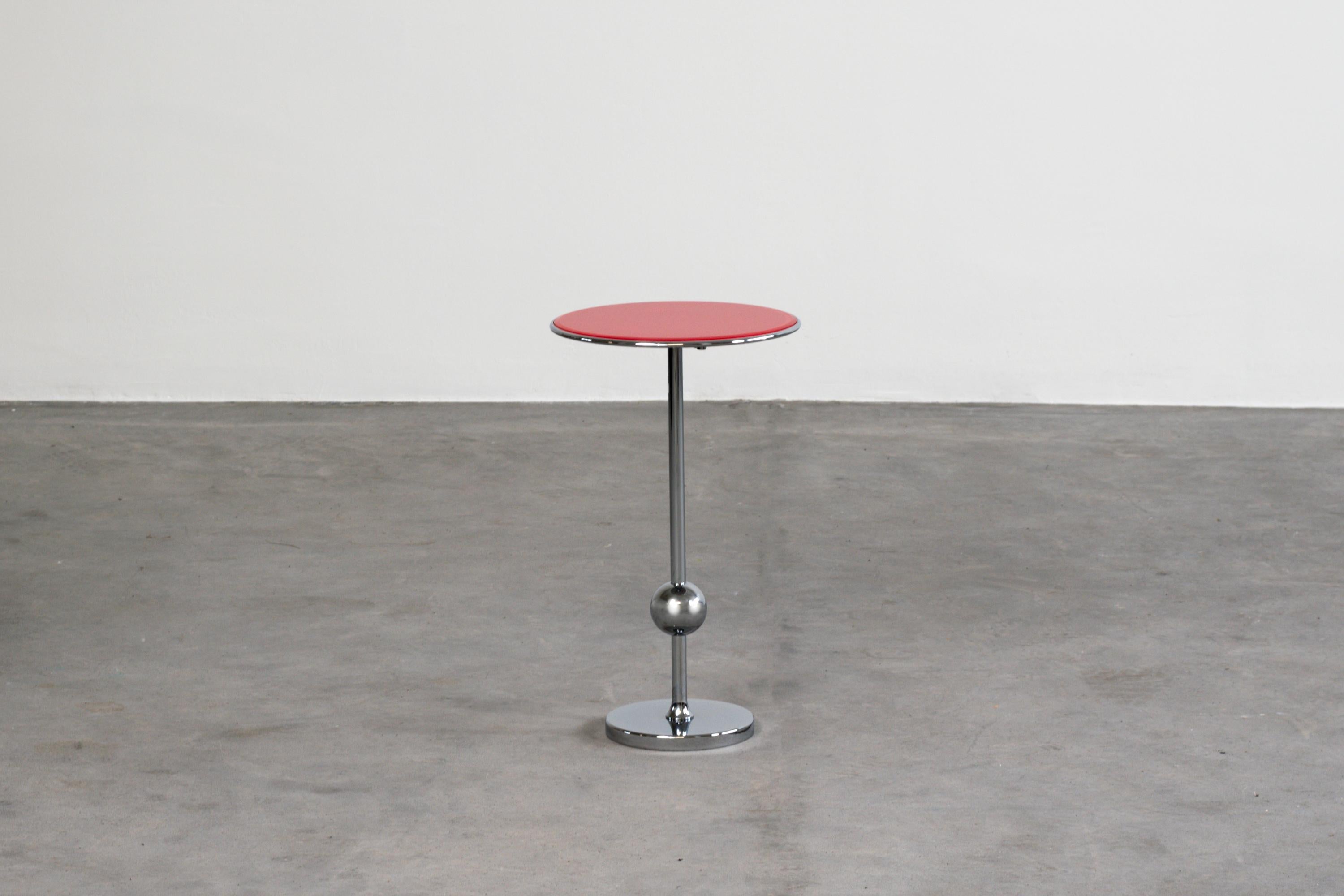 Mid-Century Modern Valeria Borsani Service Table from ABV Series for Tecno 1991 in Metal and Glass