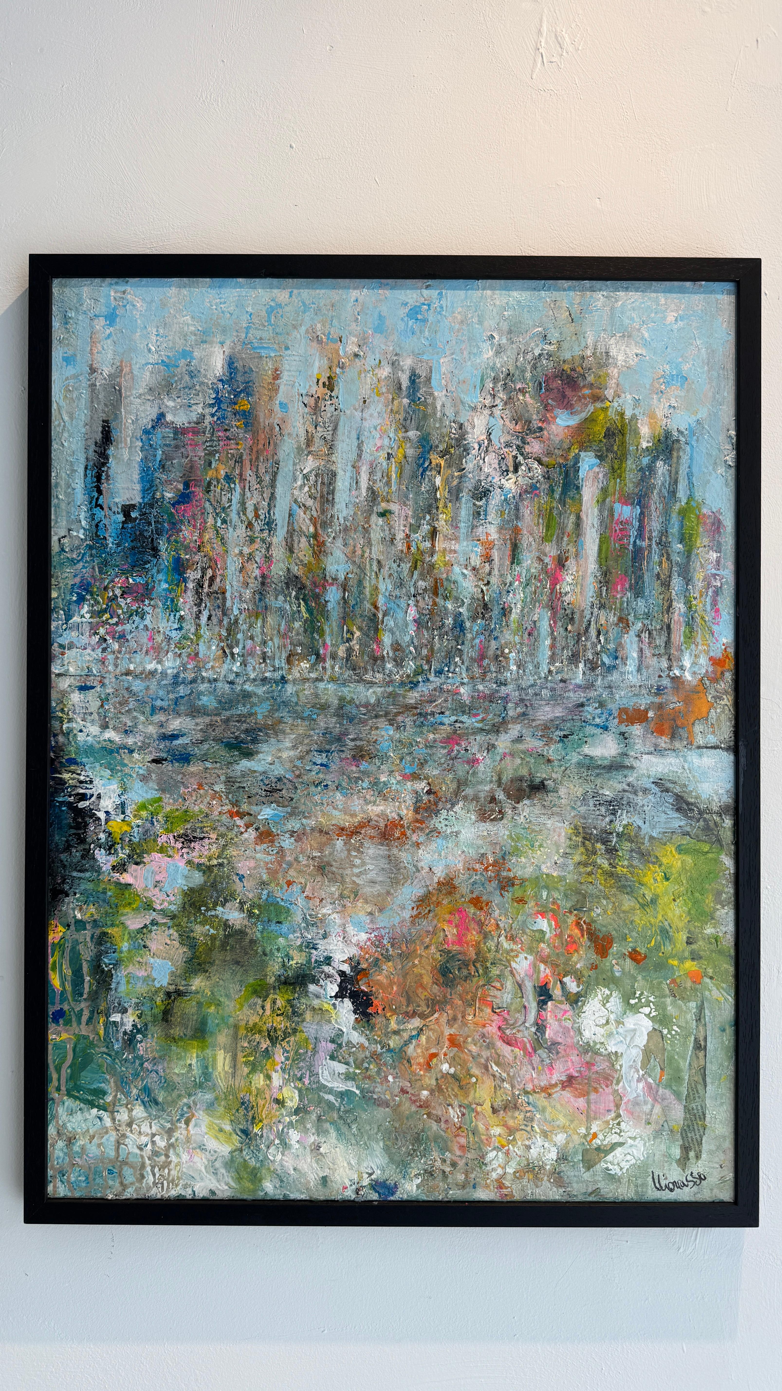 Dissolvenza - Painting Espressionismo astratto di Valeria Morasso