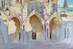 Cathédrale Notre Dame de Chartres - 21st Century Impressionist Painting
