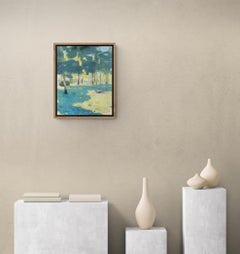 Dandelion Season - 21st Century Impressionist Summer Oil Landscape Painting