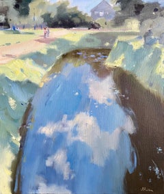 July - 21st Century Impressionist Summer Oil Landscape Painting