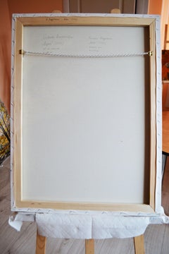 Aqua, Painting, Oil on Canvas