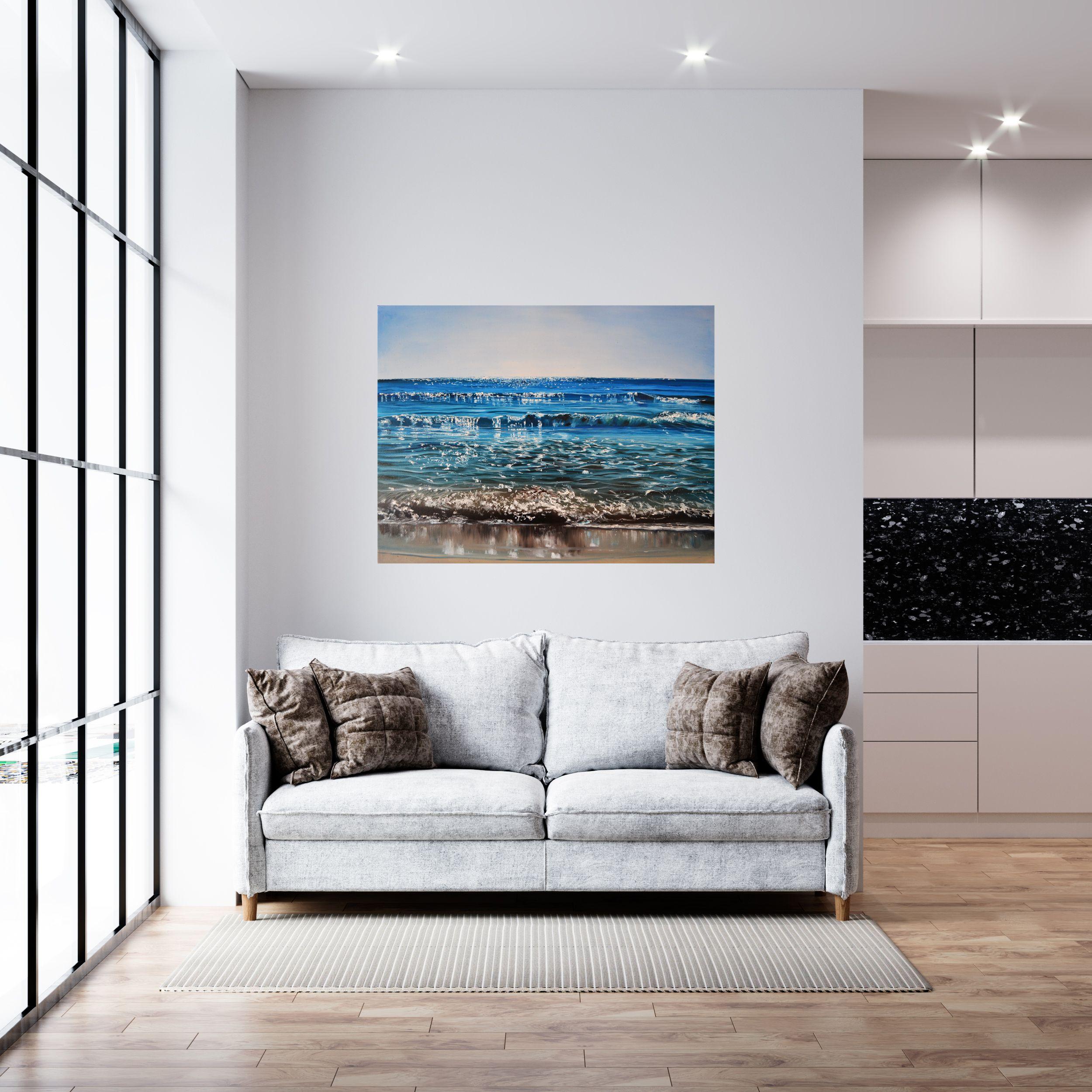 Energía cristalina, Pintura, Óleo sobre lienzo en venta 1