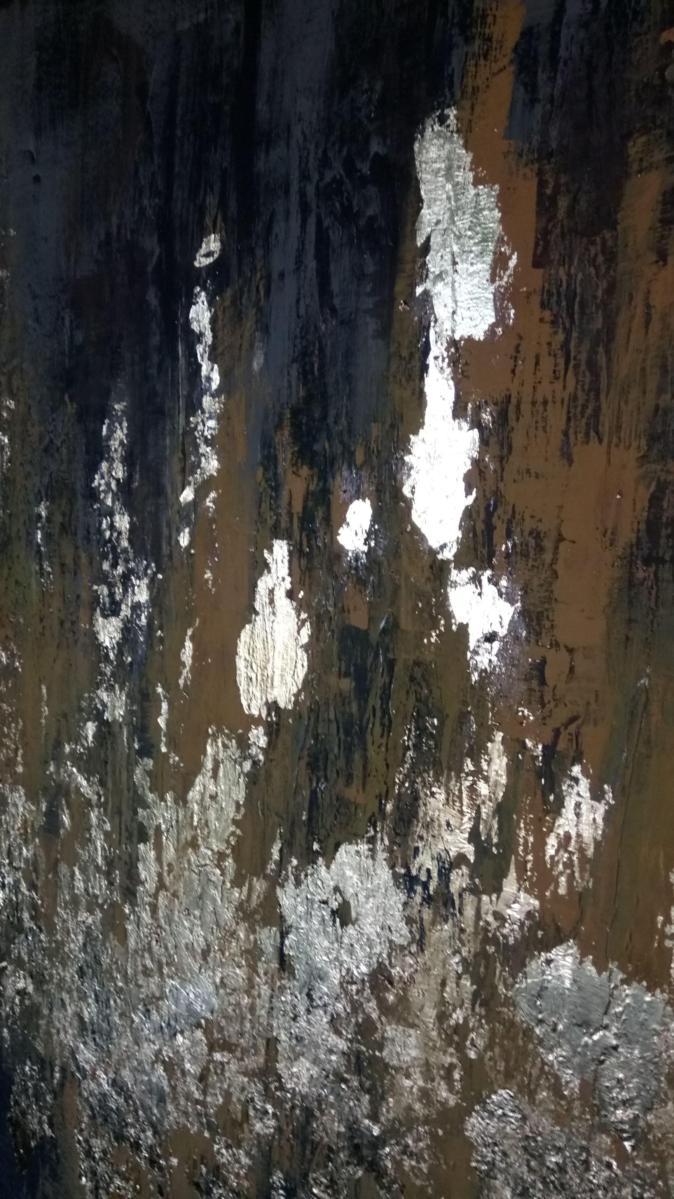 Hearth, Gemälde, Acryl auf Leinwand (Abstrakt), Painting, von Valeria Radzievska