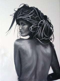 Liya: Free and Wild, Painting, Oil on Canvas