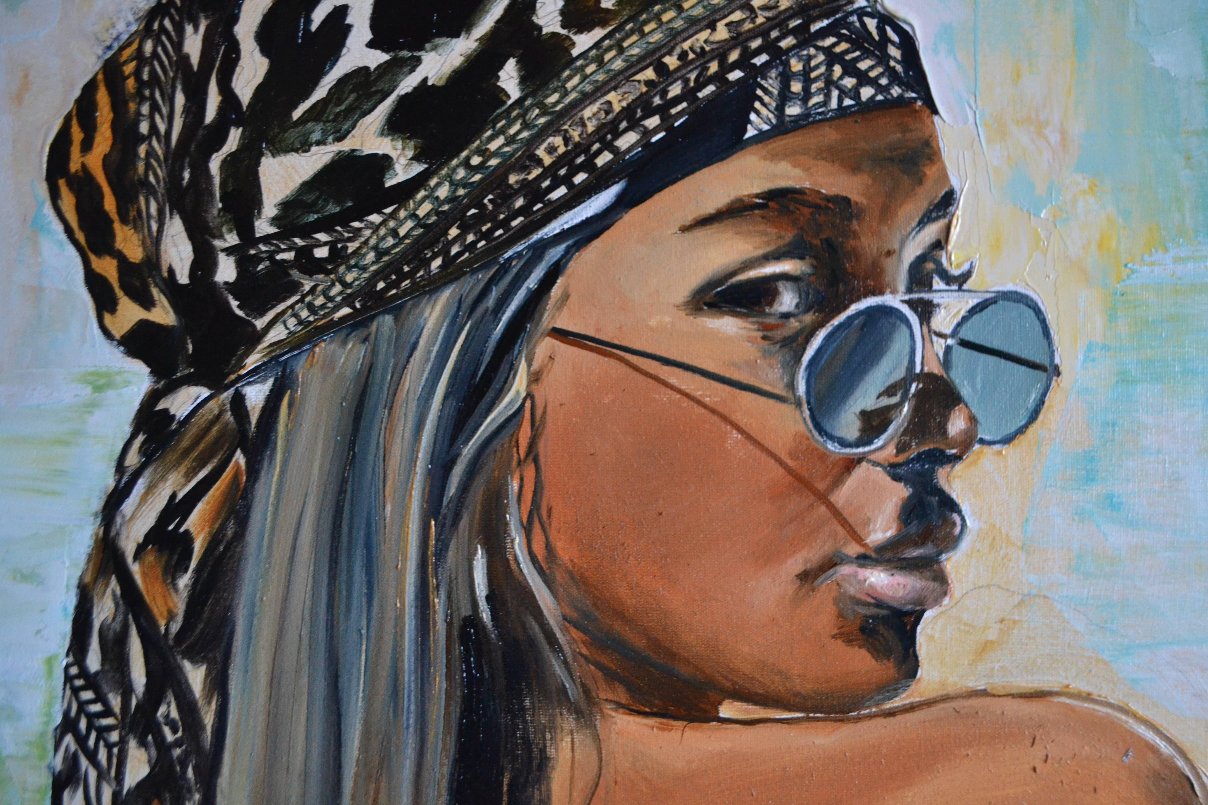 Mojito, Painting, Oil on Canvas For Sale 1