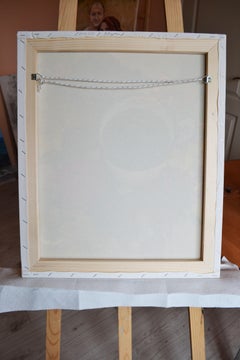 Mulled Wine with Asters, Painting, Oil on Canvas