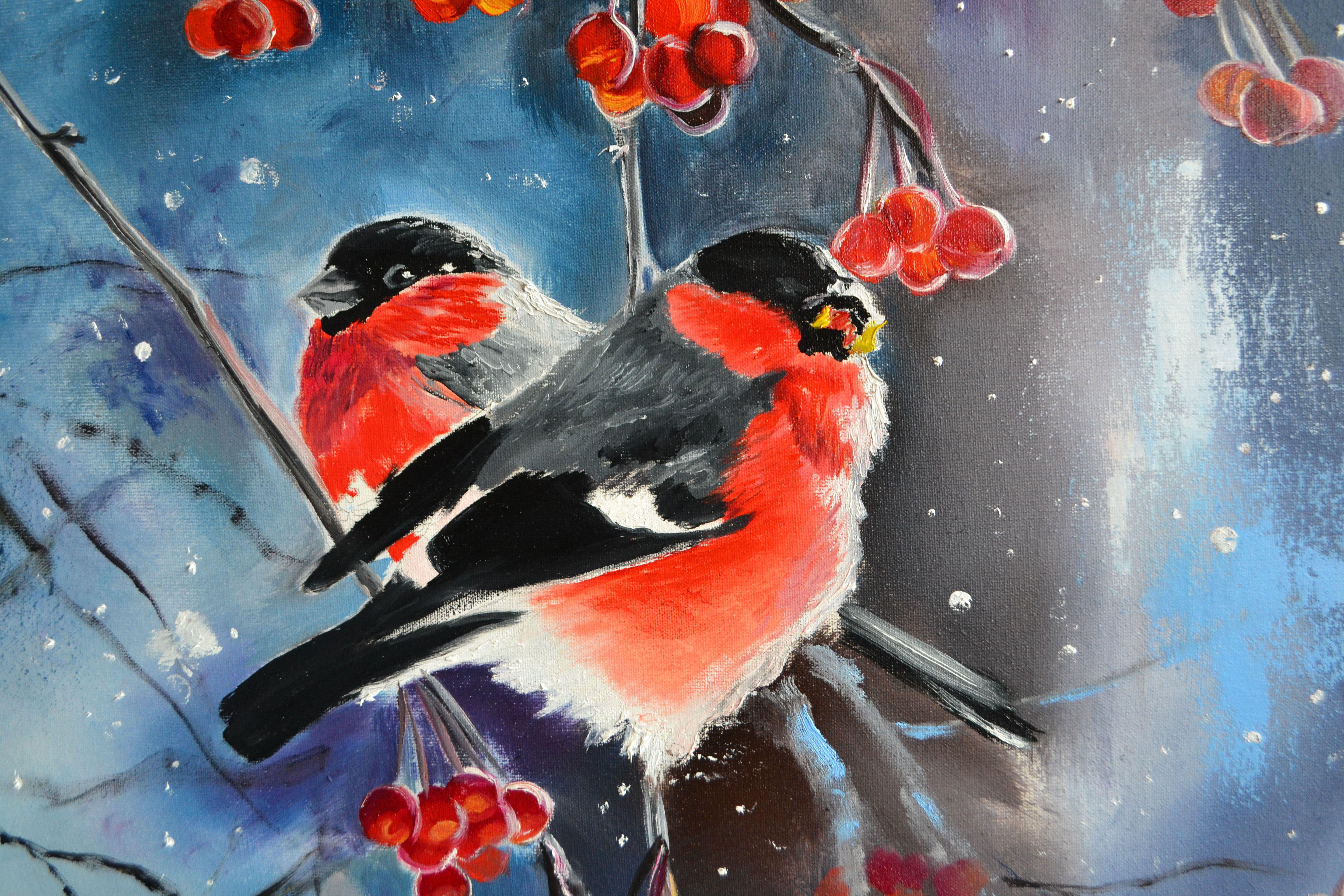 Sweethearts, Painting, Oil on Canvas For Sale 3