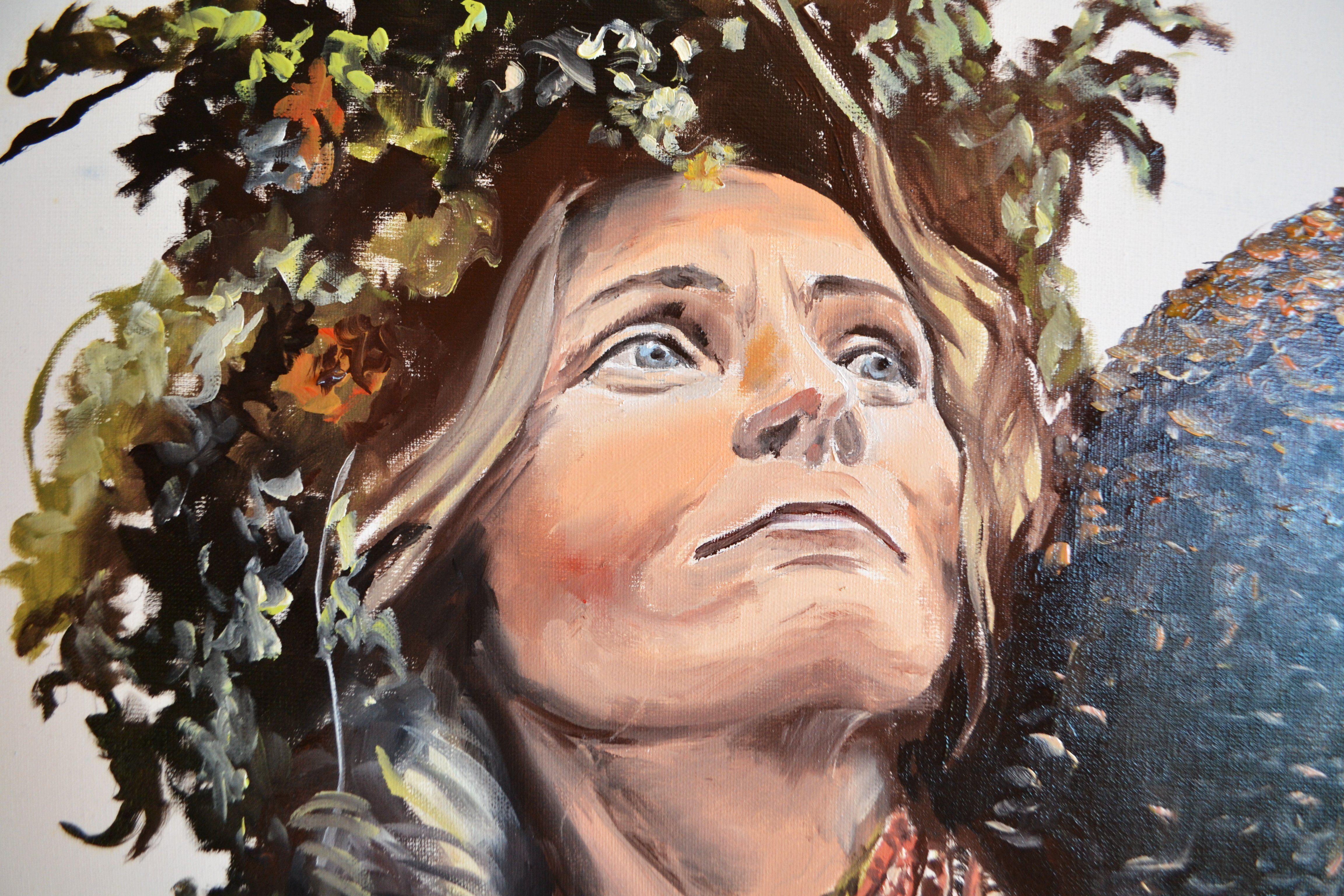 Ukraine: the Spirit of Freedom, Painting, Oil on Canvas For Sale 1