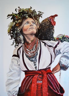 Ukraine: the Spirit of Freedom, Painting, Oil on Canvas