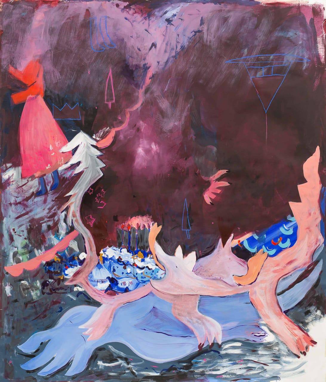 Abstract Painting di Valeria Vilar - Senza titolo