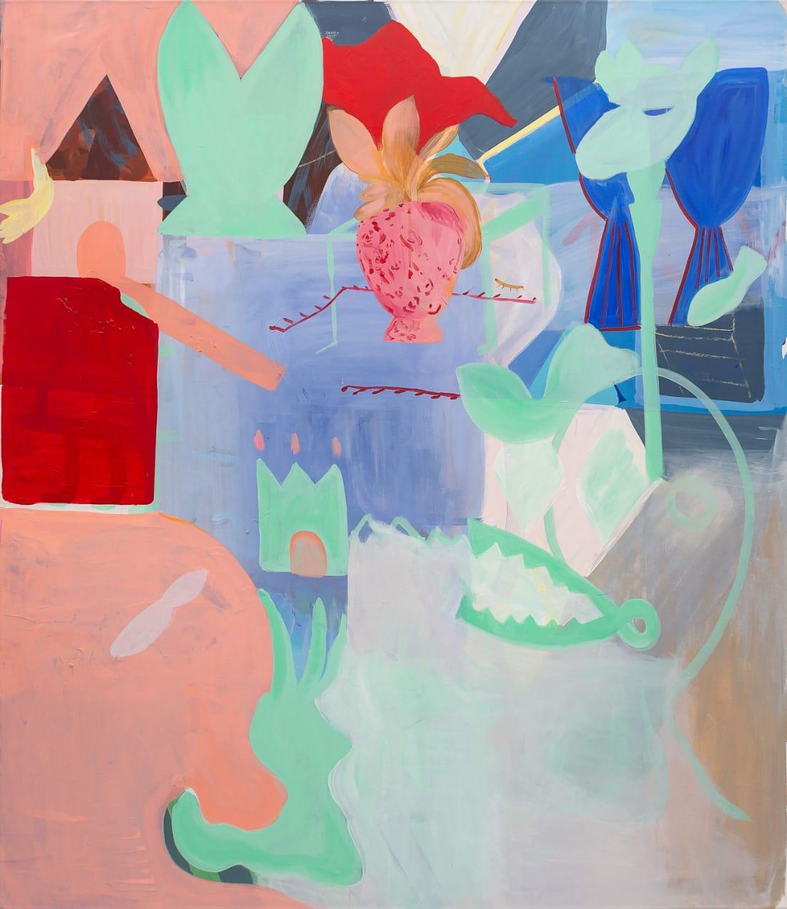 Valeria Vilar Abstract Painting - Untitled