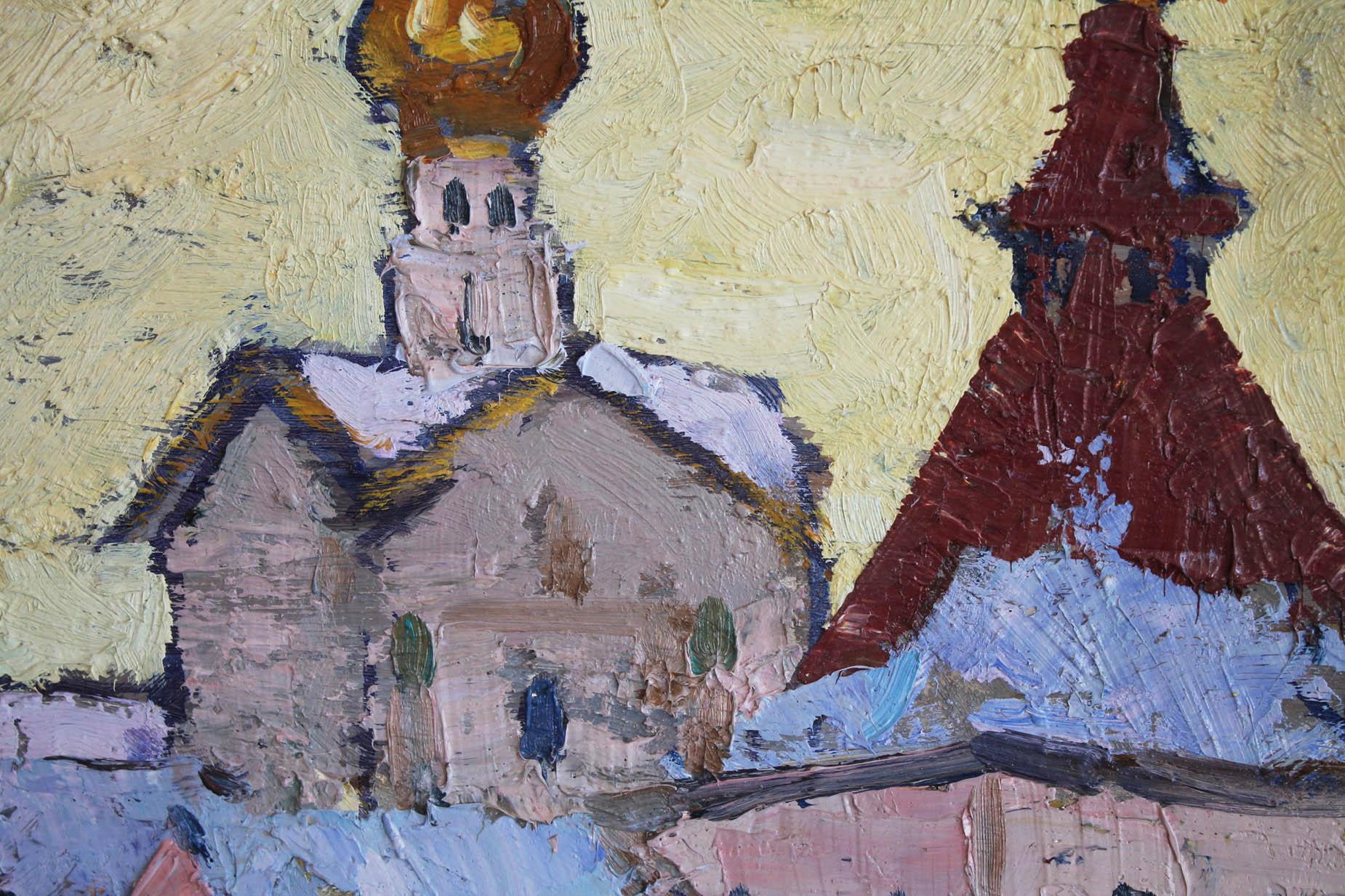 The Great Rostov - Impressionist Painting by Valerian Formozov
