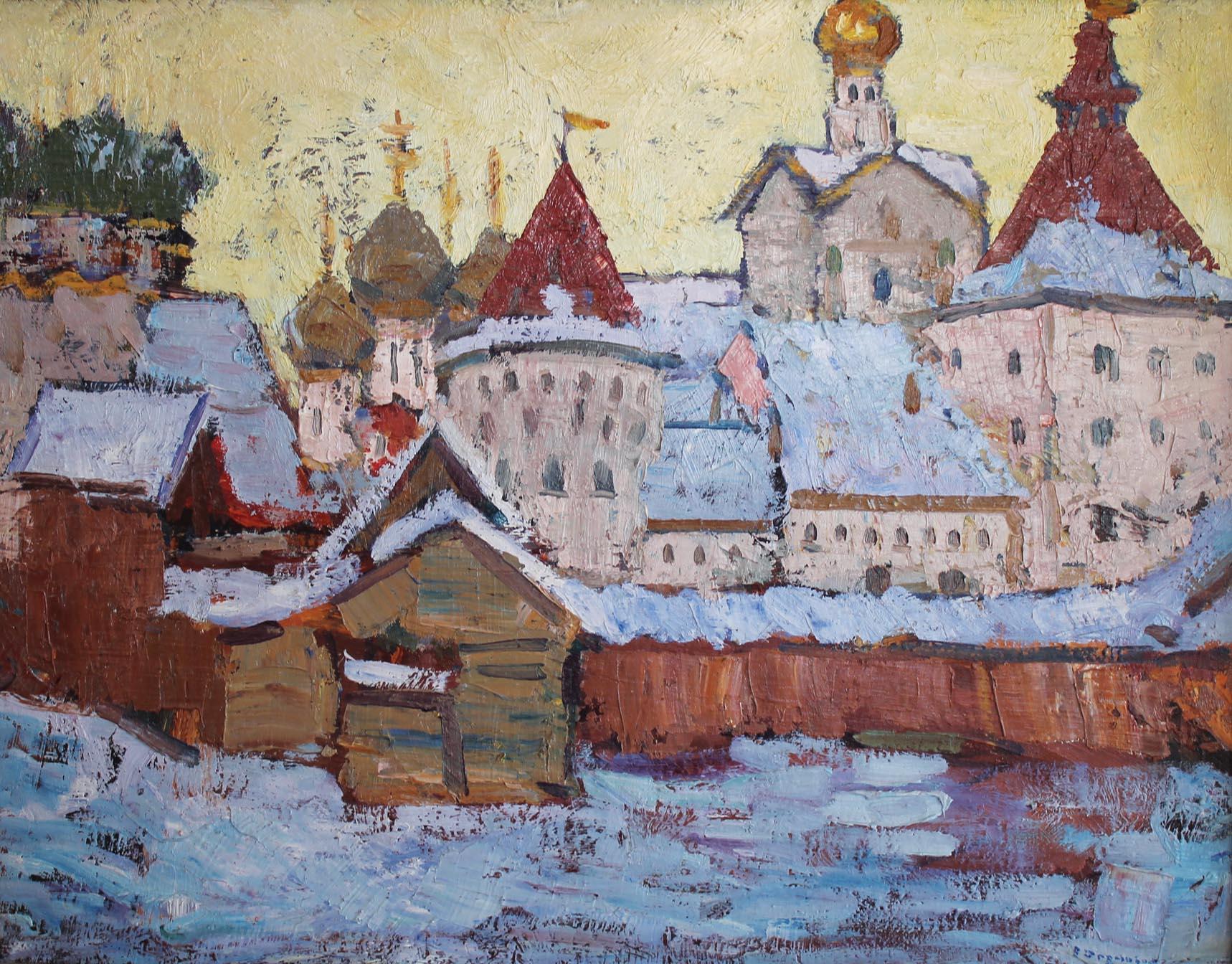 Valerian Formozov Landscape Painting - The Great Rostov