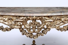 Valerian Rybar, Wooden Console in Mecca, 20th Century