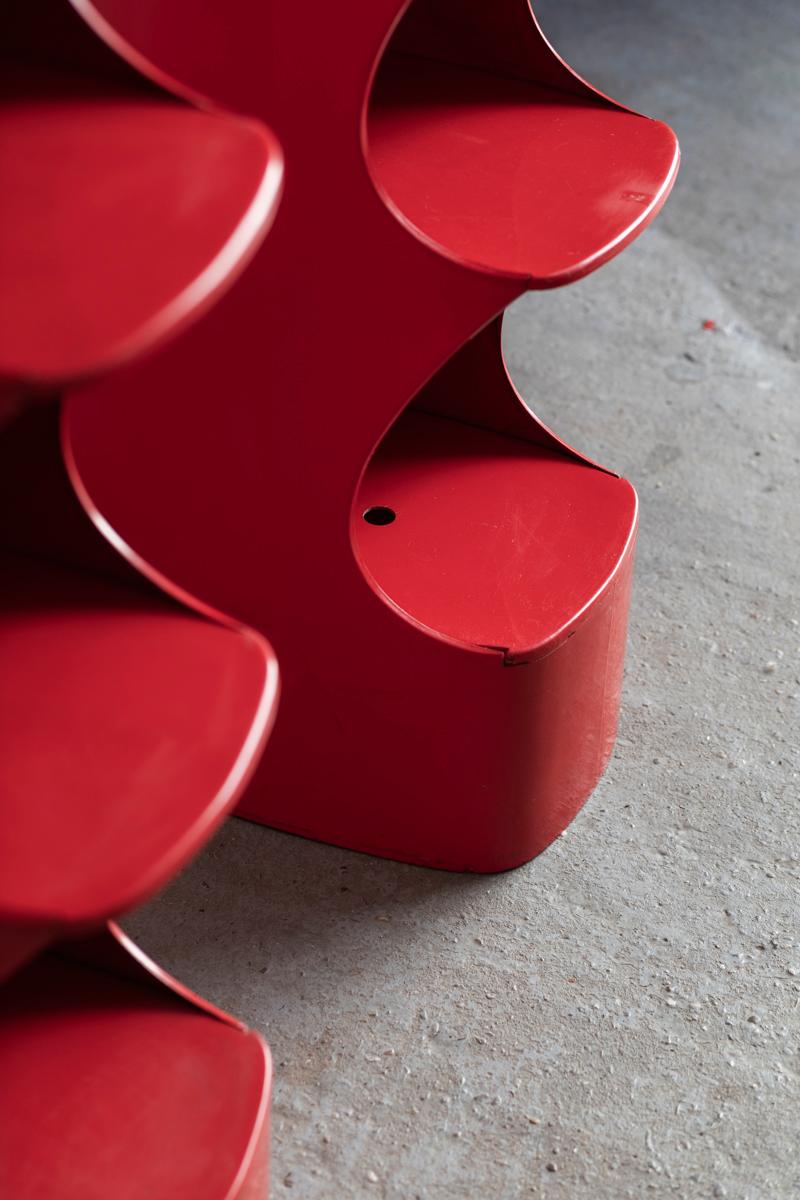 Valeric Doubroucinskis Shelving Unit ‘Totum’ for Rodier, France, 1970s 1