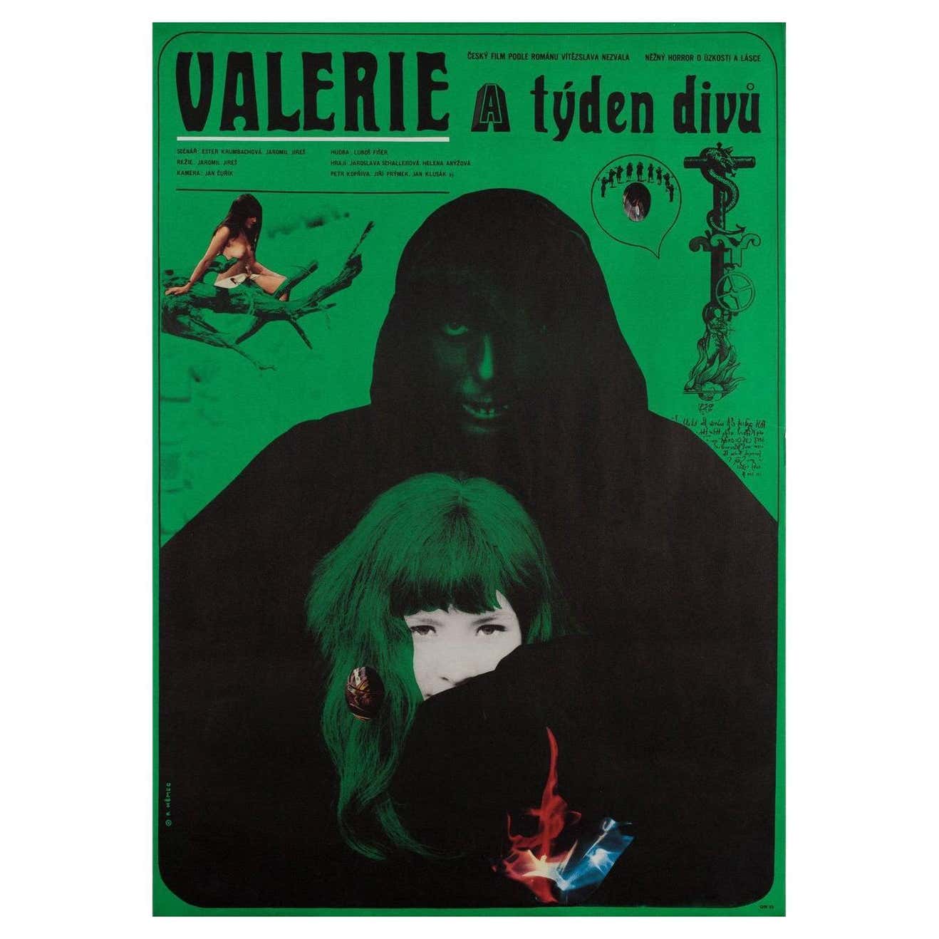 Valerie And Her Week Of Wonders 1970 Czech A1 Film Poster For Sale At valerie-and-her-week-of-wonders-1970-czech-a1-film-poster-for-sale-at