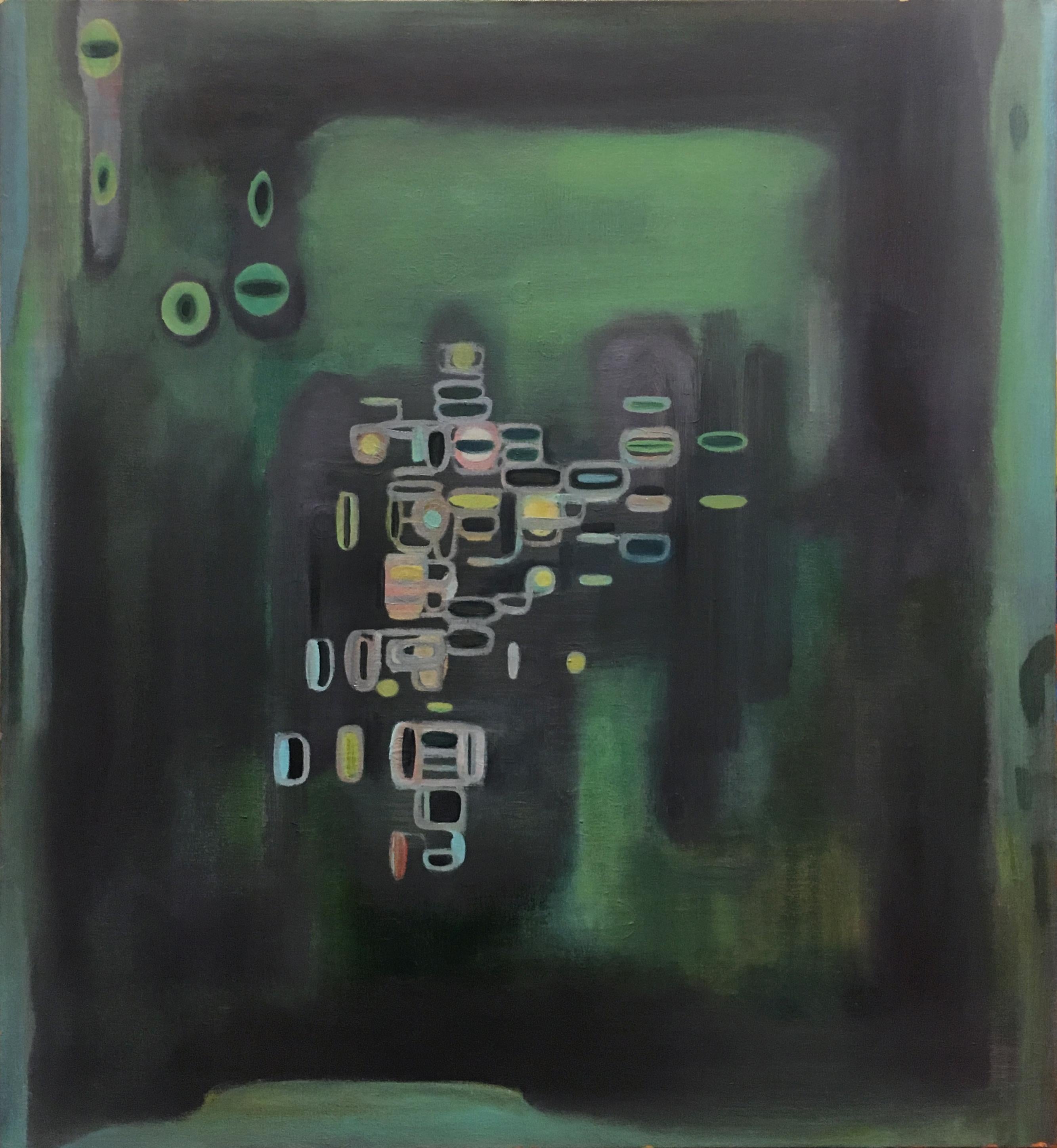 Soffitta - Painting Astratto di Valerie Beller