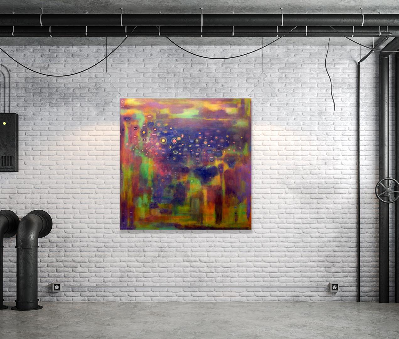 Enigma - Painting di Valerie Beller