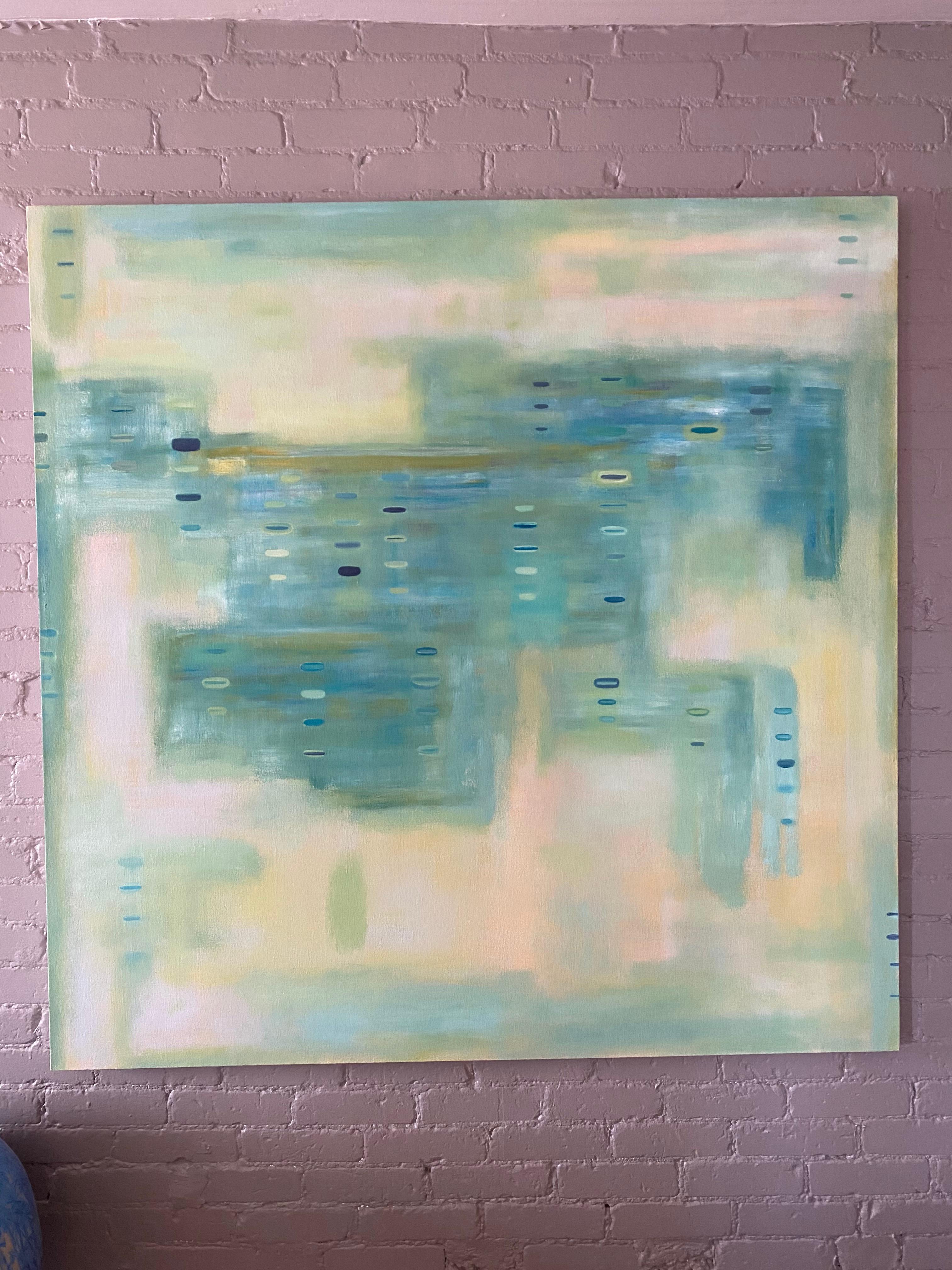 Marine - Painting Astratto di Valerie Beller
