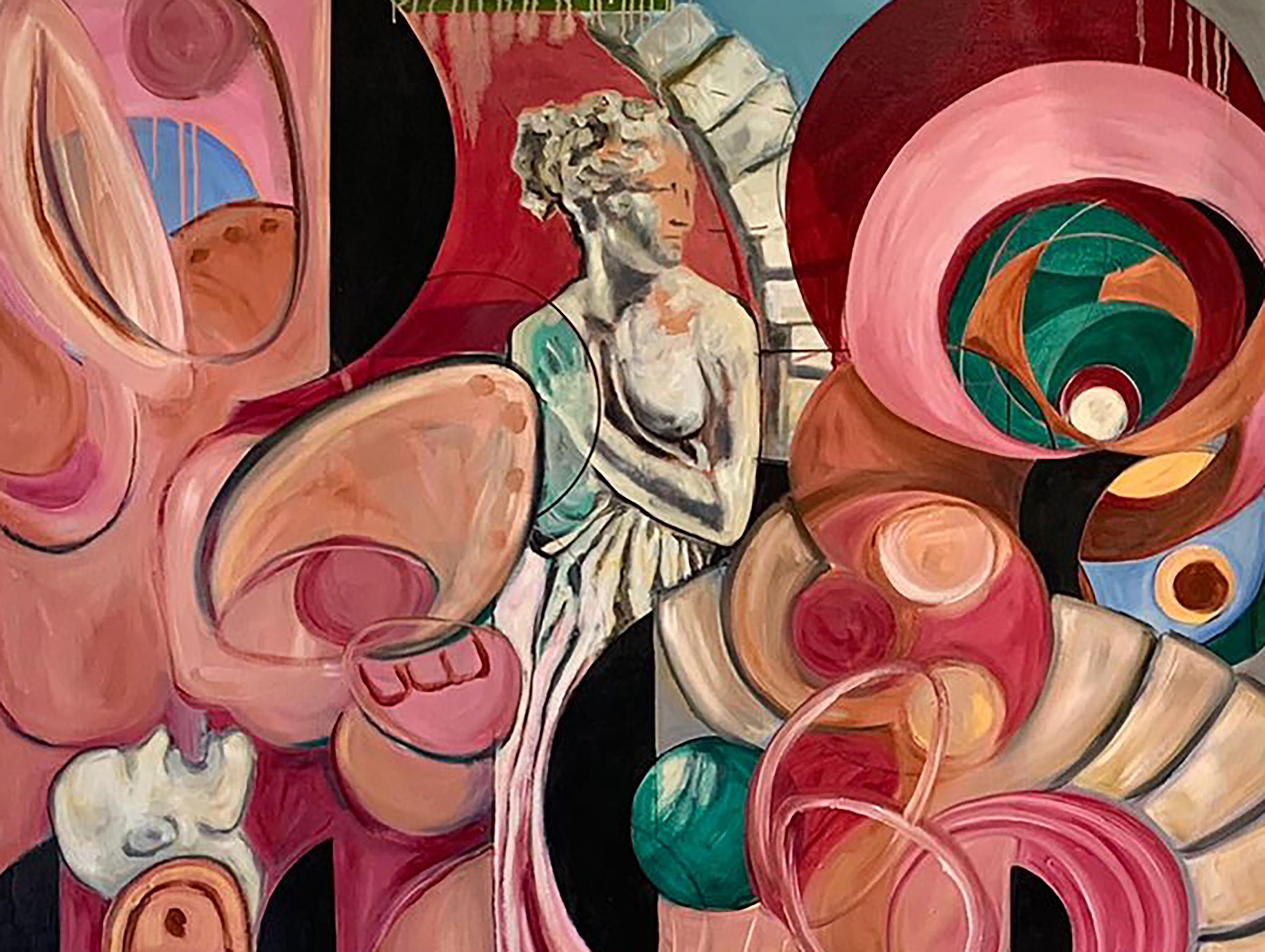 Valerie Campos
Rhapsody in Pink, 2022
Oil on canvas
78 x 106 in