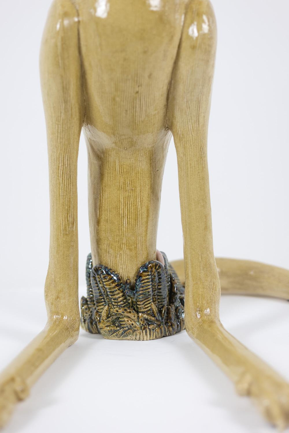 Valérie Courtet. Canguro de cerámica. Obra contemporánea. en venta 1