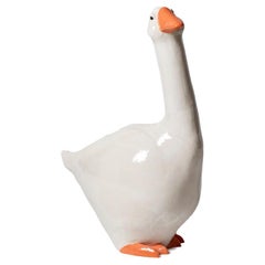 Valérie Courtet, Glazed Sandstone Goose, Contemporary Work