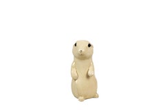 Valérie Courtet, Prairie Dog, Glazed Stoneware Sculpture