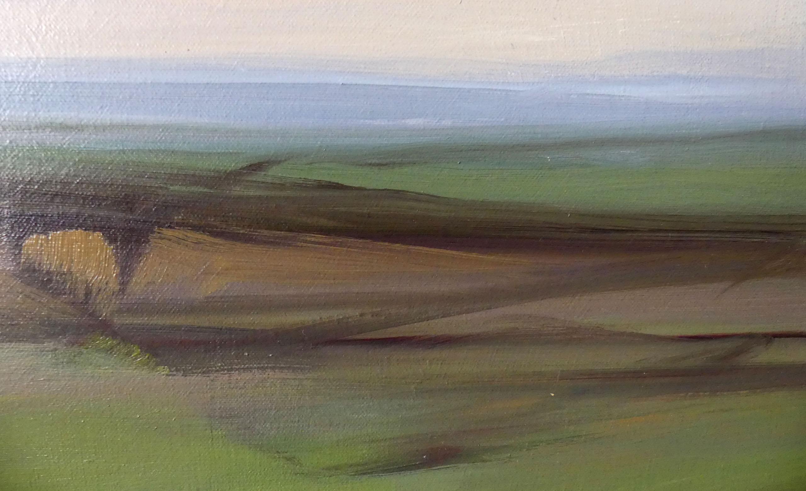 Souvenir de Castille par Valérie de Sarrieu - peinture contemporaine de paysage en vente 5