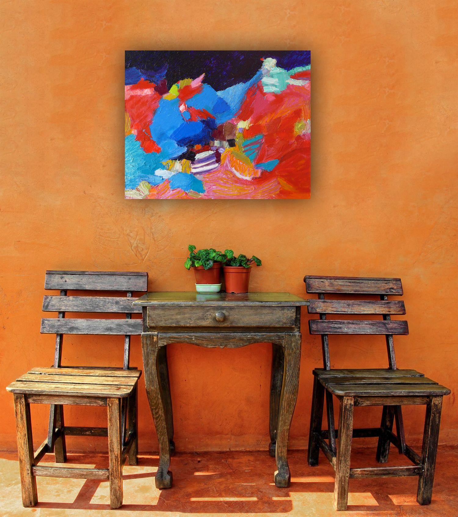 Beached, Painting, Oil on Canvas 1