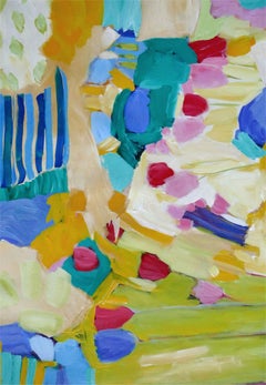 Petal Kisses, Painting, Acrylic on Paper