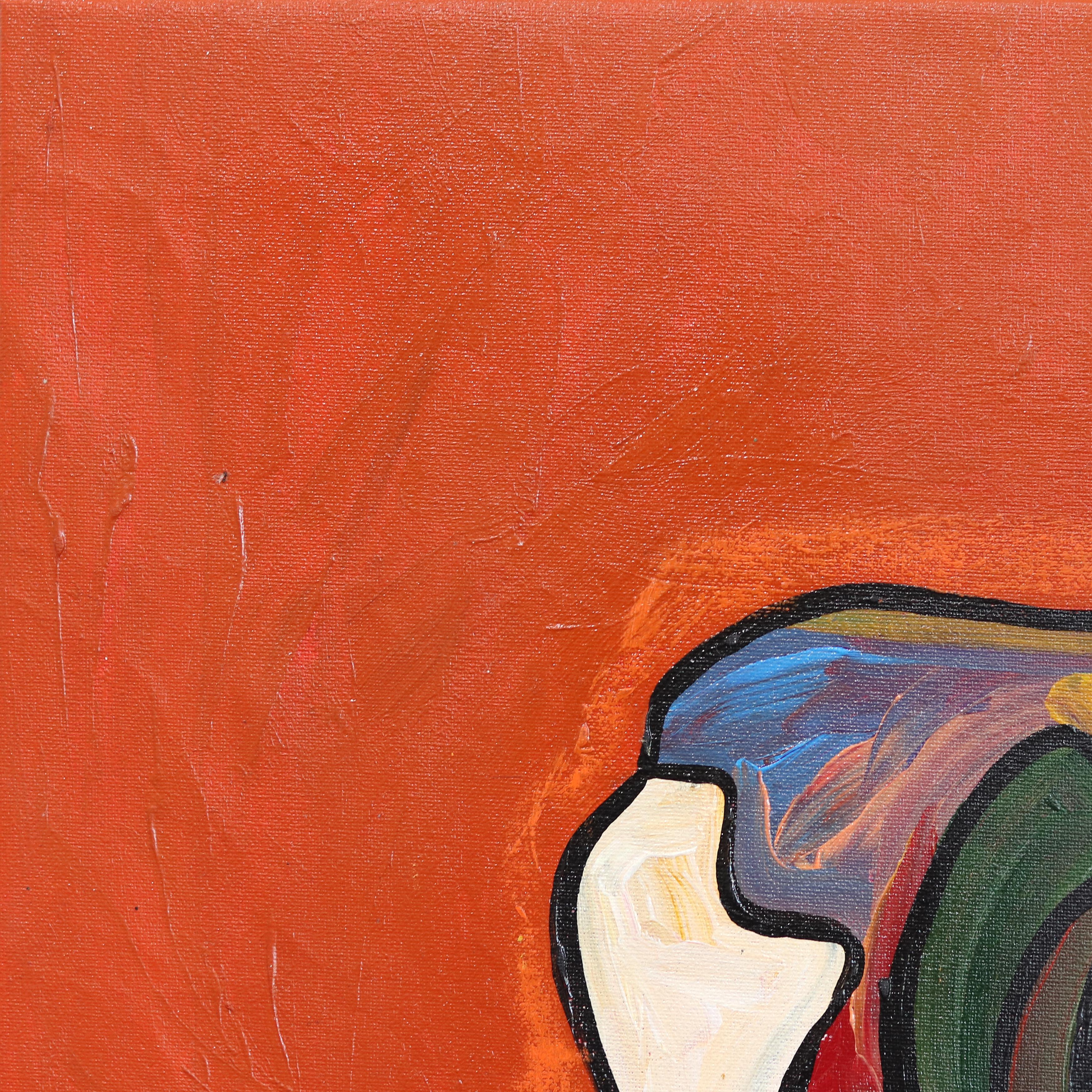 L'approccio unico di Valerie Etitinwo alla pittura figurativa astratta celebra la bellezza non convenzionale che si trova nell'imperfezione e nella goffaggine. L'artista nigeriano-svizzero utilizza colori audaci e forme disorganizzate per creare