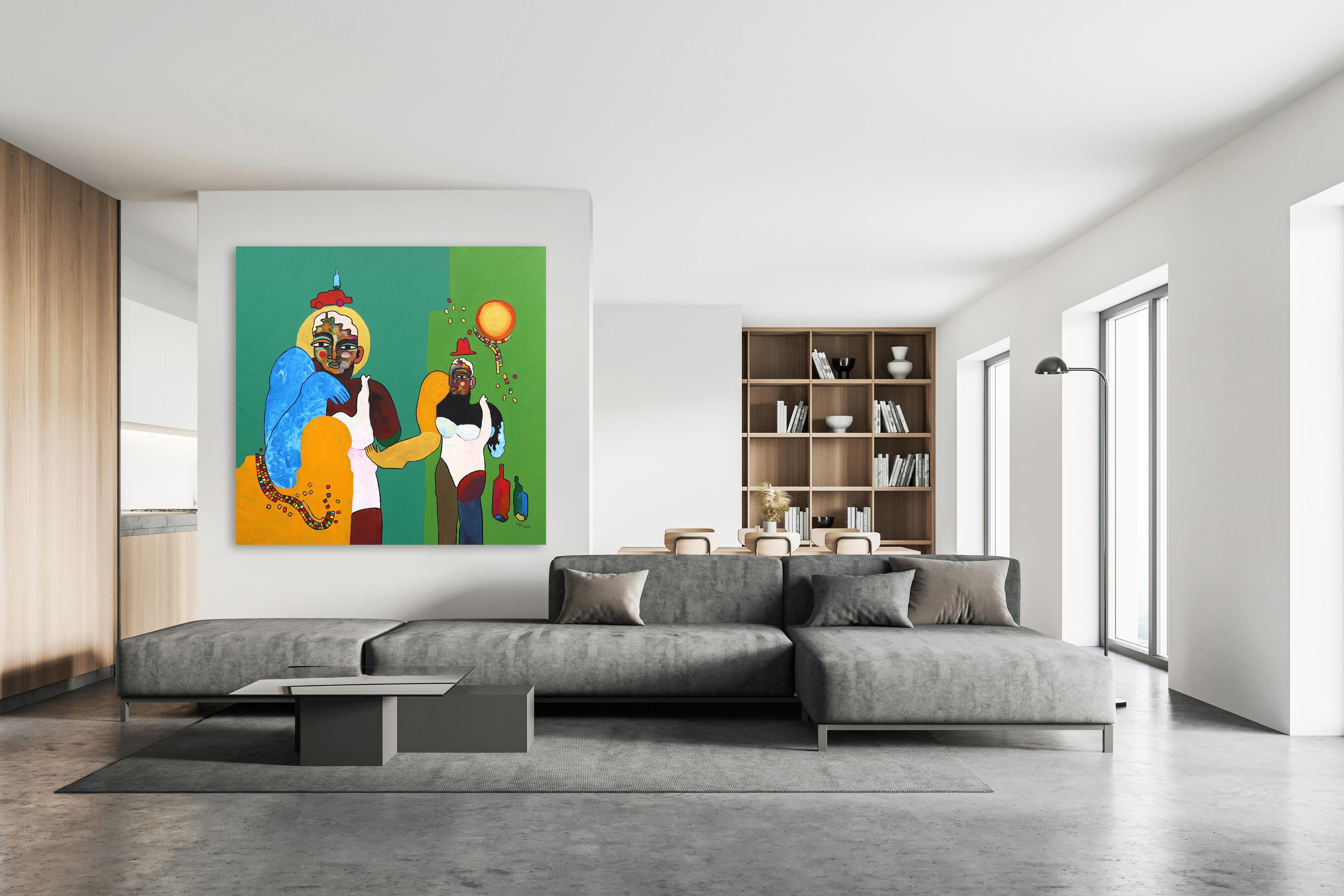 Nouveau et Groovy - Contemporain Art par Valerie Etitinwo