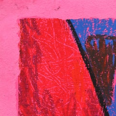 Nature morte 2 - Pastel à l'huile original sur papier