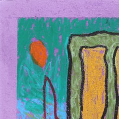 Still Life 7 - Original Bold Abstract Colorful Home Inspired Art on Paper