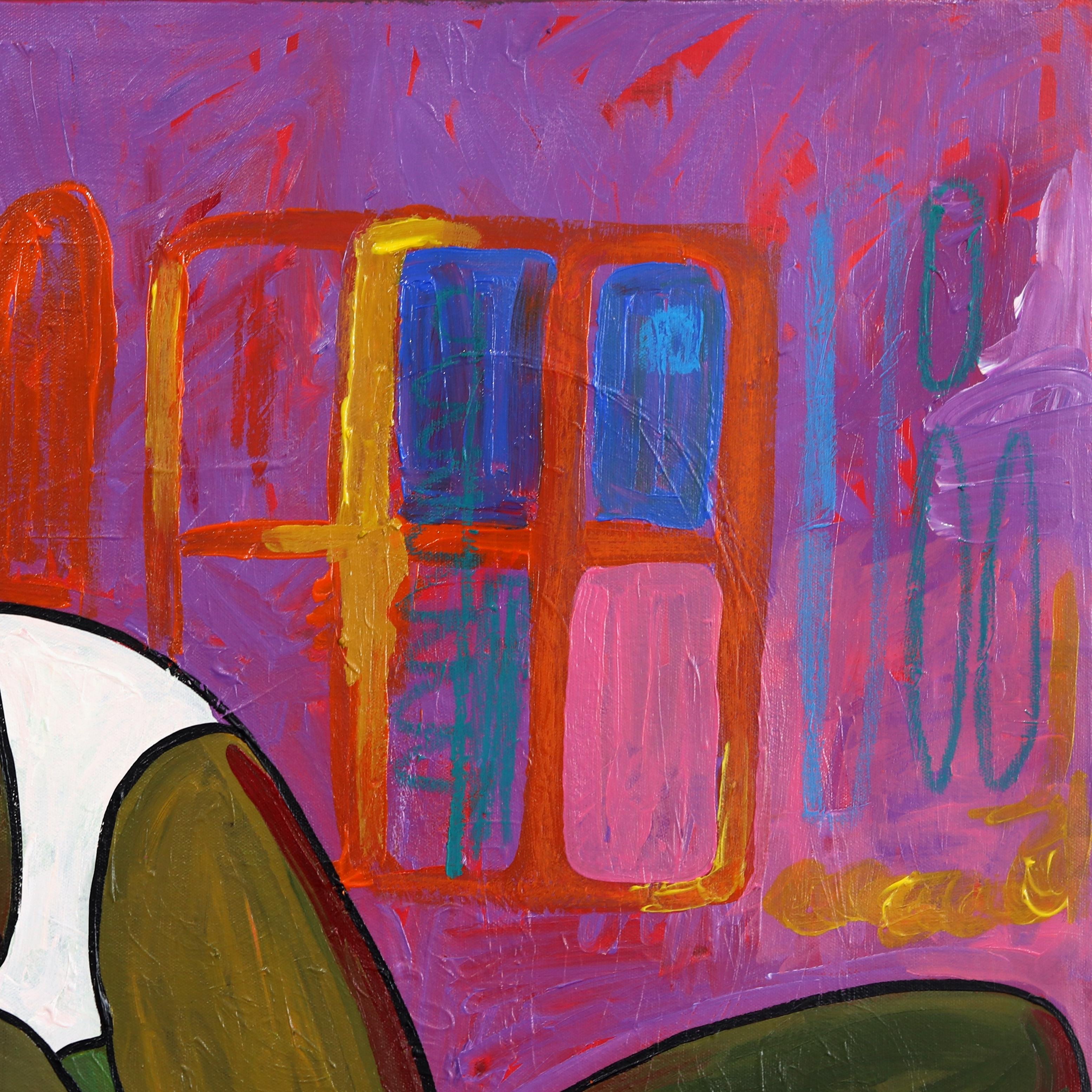 L'approccio unico di Valerie Etitinwo alla pittura figurativa astratta celebra la bellezza non convenzionale che si trova nell'imperfezione e nella goffaggine. L'artista nigeriano-svizzero utilizza colori audaci e forme disordinate per creare opere
