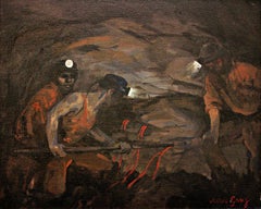 Firing! Setting & Detonation Of Explosives Underground By Welsh Coalminers