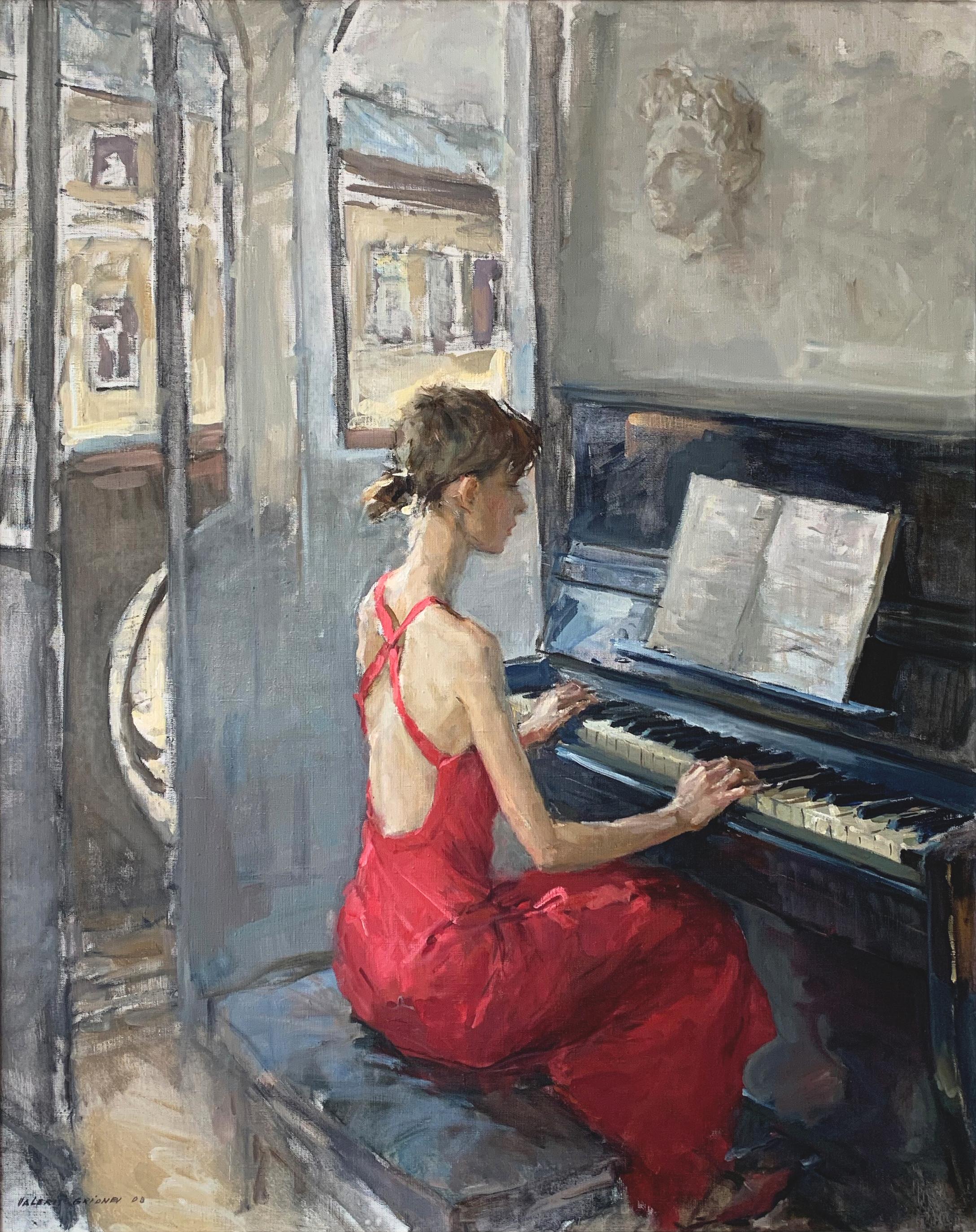 Una bellissima composizione del famoso pittore Valeriy Gridnev.

Valeriy Gridnev ha studiato in Russia presso lo Sverdlovsk Art College dal 1976 al 1980. Si è poi iscritto all'Academy Arts di San Pietroburgo nel 1983 e si è diplomato nel 1990. Il