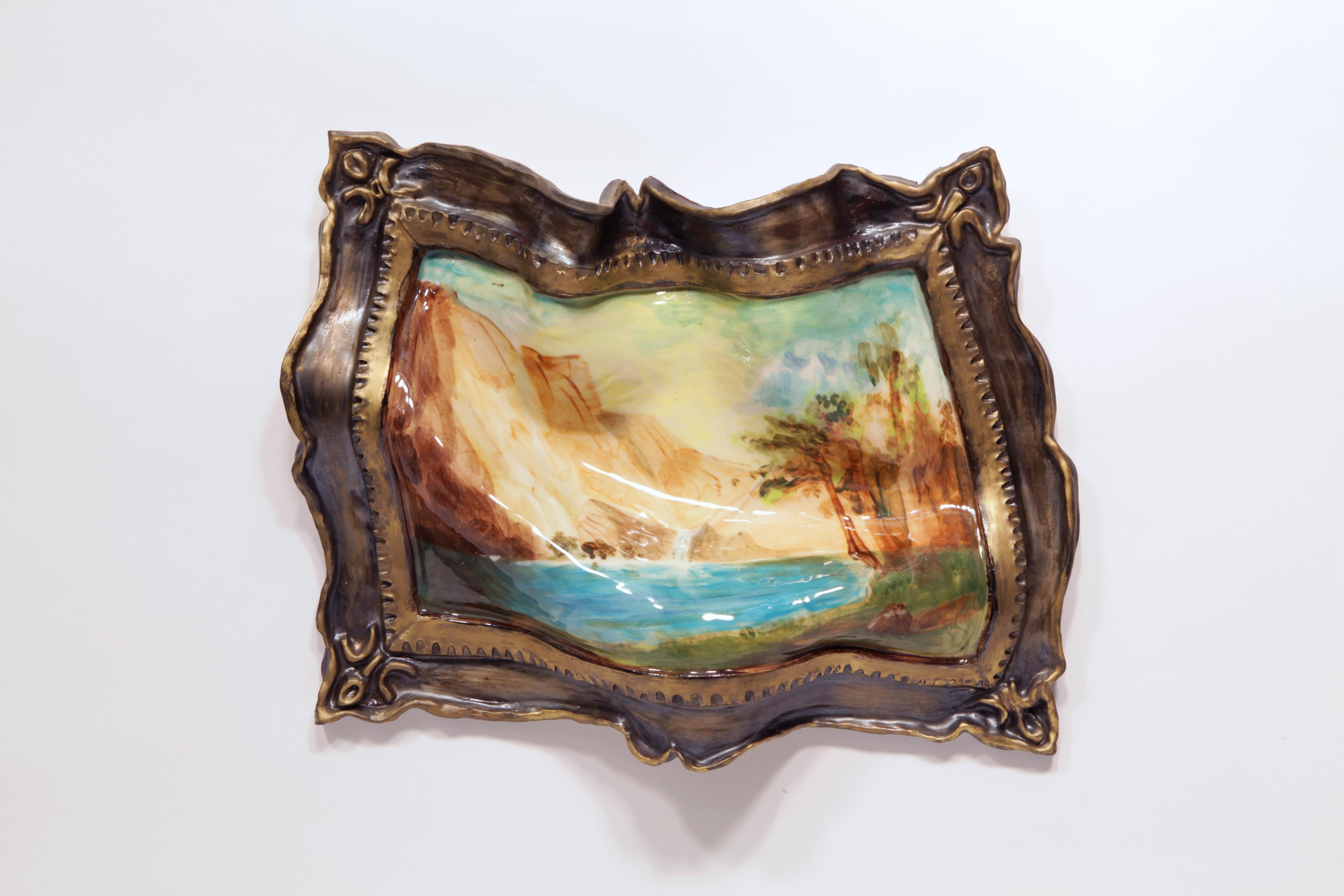 Warped Landscape - Art by Valerie Hegarty